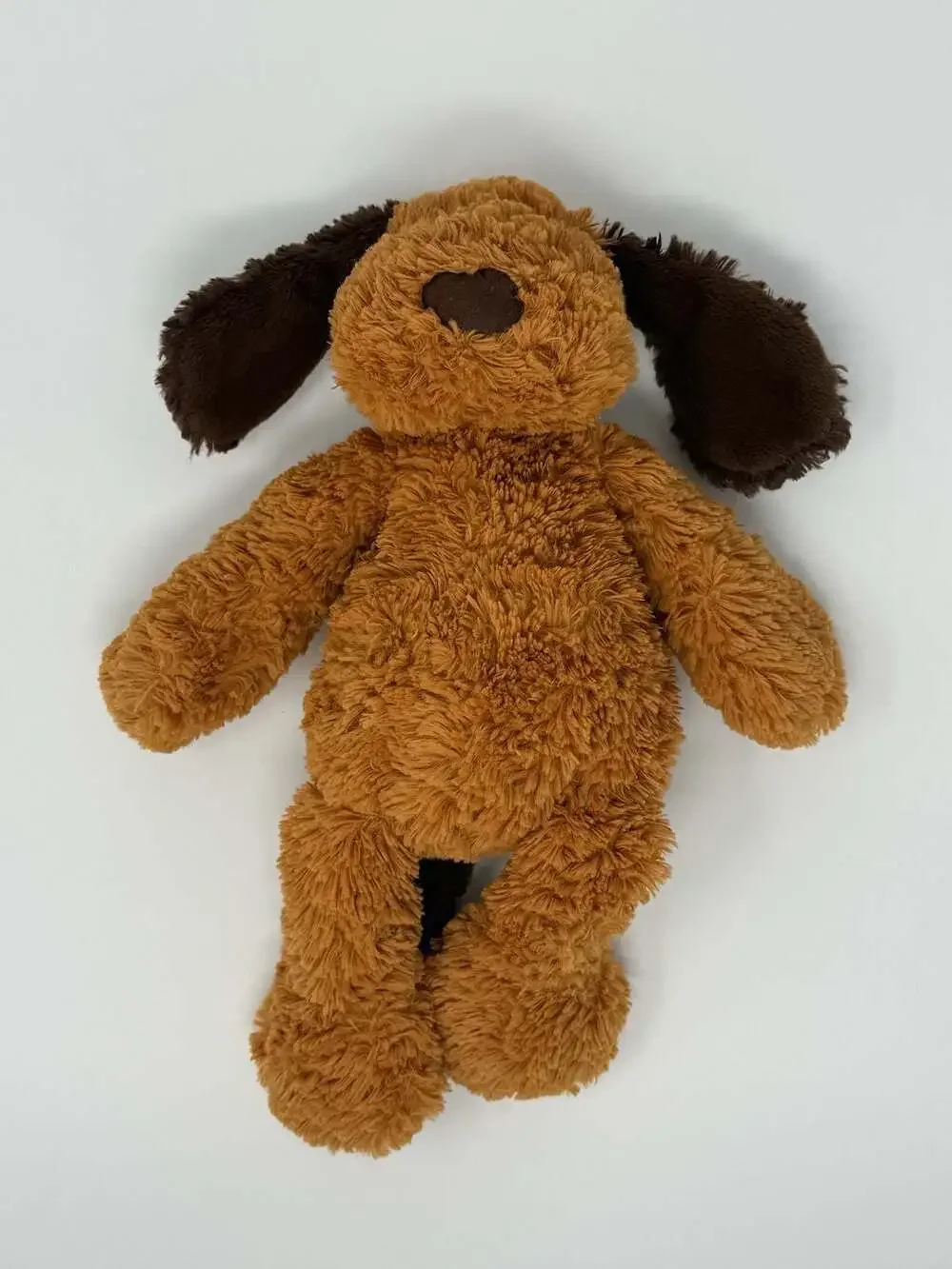 The Manhattan Toy Company Delightful Duffy Brown Plush Puppy Dog 2015 Stuffy